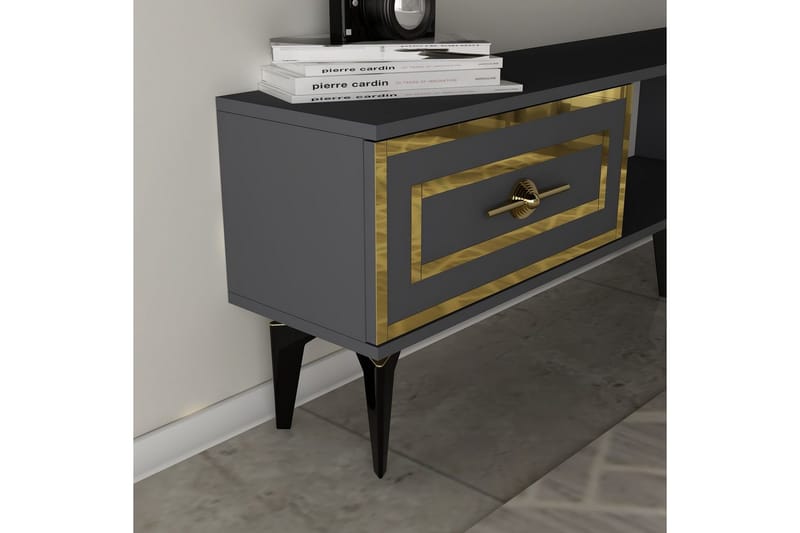 Barriet Tv-möbelset 150x29,6 cm - Antracit - Möbler - Vardagsrum - Tv-möbler & mediamöbler - Tv-möbelset