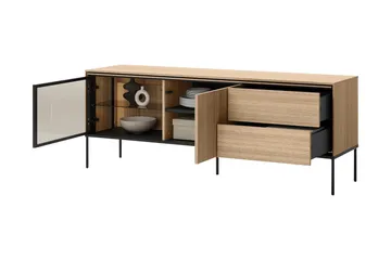 Basici Tv-bänk 167x41 cm - Brun - Möbler - Vardagsrum - Tv-möbler & mediamöbler - Tv-bänkar