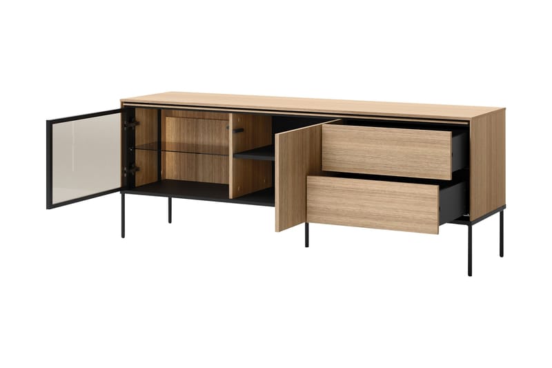 Basici Tv-bänk 167x41 cm - Brun - Möbler - Vardagsrum - Tv-möbler & mediamöbler - Tv-bänkar