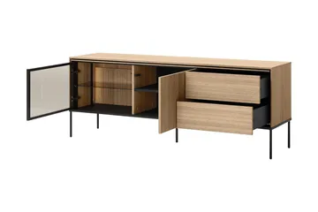Basici Tv-bänk 167x41 cm - Brun - Möbler - Vardagsrum - Tv-möbler & mediamöbler - Tv-bänkar