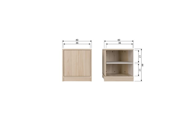 Basmodul Modulär - 44x40x40 cm - Möbler - Vardagsrum - Tv-möbler & mediamöbler - Tv-skåp