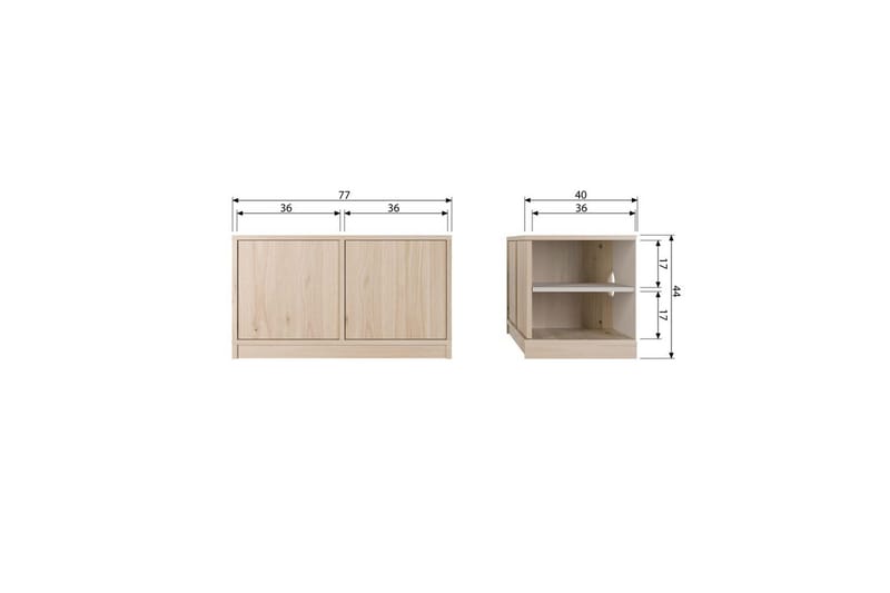 Basmodul Modulär - 44x77x40 cm - Möbler - Vardagsrum - Tv-möbler & mediamöbler - Tv-skåp