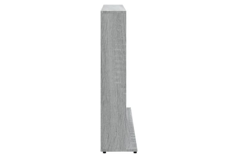 beBasic CD-hylla grå djävulen 102x23x89,5 cm konstruerat trä - Möbler - Vardagsrum - Tv-möbler & mediamöbler - CD hyllor & DVD hyllor
