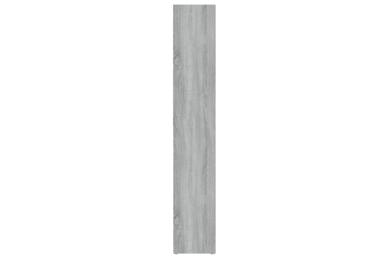 beBasic CD-hyllor 2 st grå sonoma 21x16x93,5 cm konstruerat trä - Möbler - Vardagsrum - Tv-möbler & mediamöbler - CD hyllor & DVD hyllor