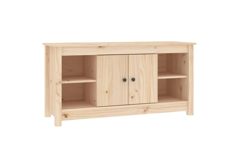 beBasic Tv-bänk 103x36,5x52 cm massiv furu - Möbler - Vardagsrum - Tv-möbler & mediamöbler - Tv-bänkar