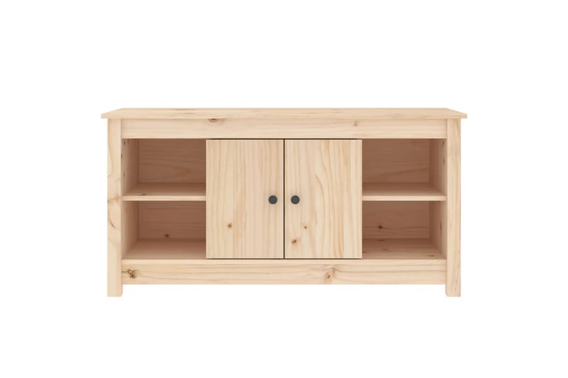beBasic Tv-bänk 103x36,5x52 cm massiv furu - Möbler - Vardagsrum - Tv-möbler & mediamöbler - Tv-bänkar