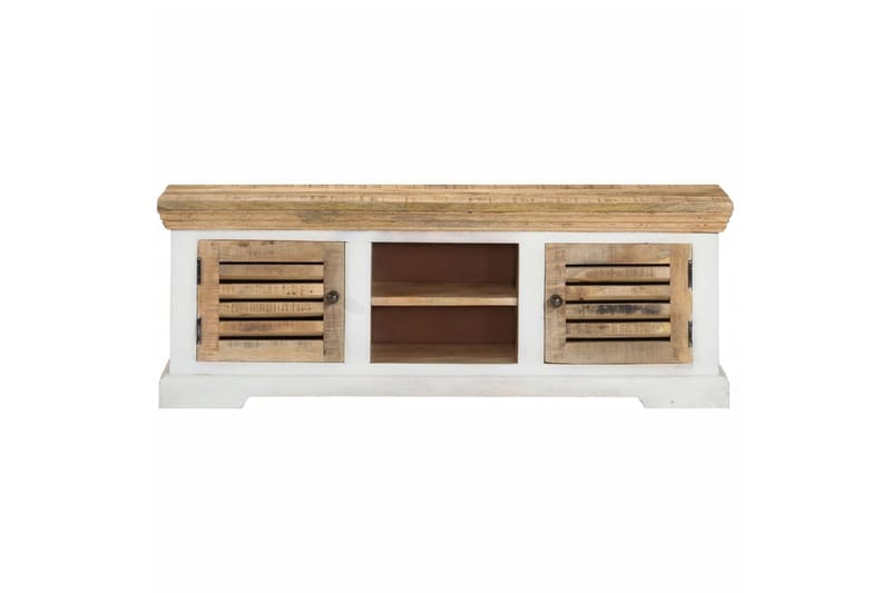 beBasic Tv-bänk 110x30x40 cm massivt mangoträ - Möbler - Vardagsrum - Tv-möbler & mediamöbler - Tv-bänkar
