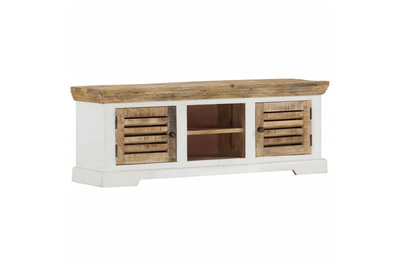 beBasic Tv-bänk 110x30x40 cm massivt mangoträ - Möbler - Vardagsrum - Tv-möbler & mediamöbler - Tv-bänkar