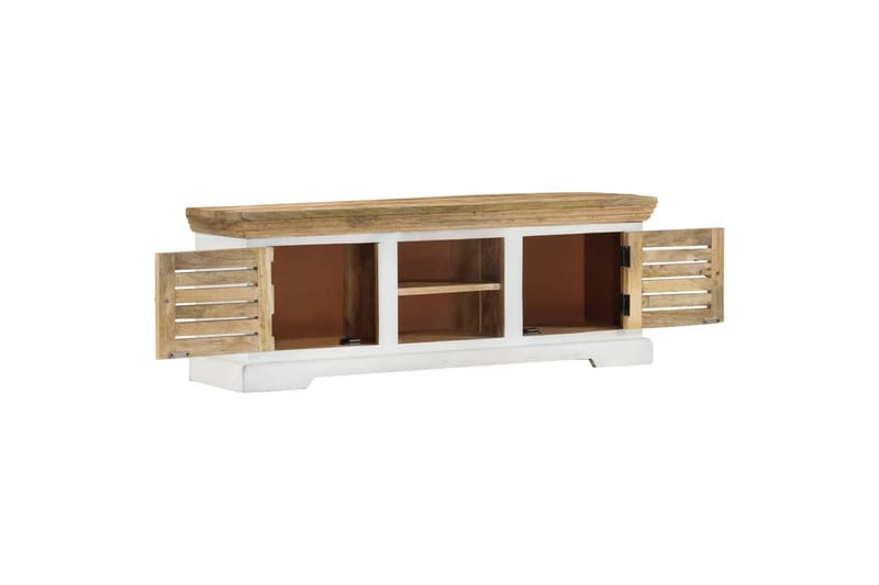 beBasic Tv-bänk 110x30x40 cm massivt mangoträ - Möbler - Vardagsrum - Tv-möbler & mediamöbler - Tv-bänkar