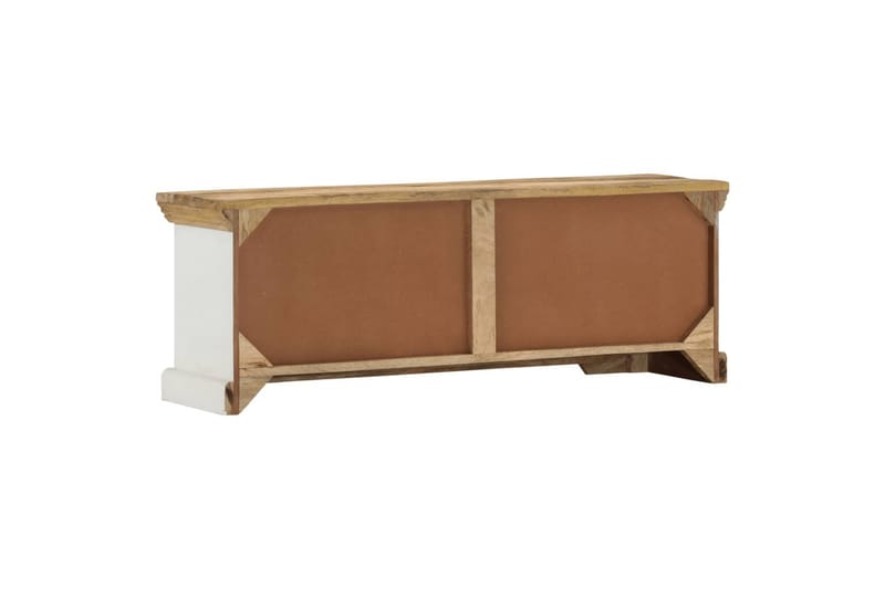 beBasic Tv-bänk 110x30x40 cm massivt mangoträ - Möbler - Vardagsrum - Tv-möbler & mediamöbler - Tv-bänkar