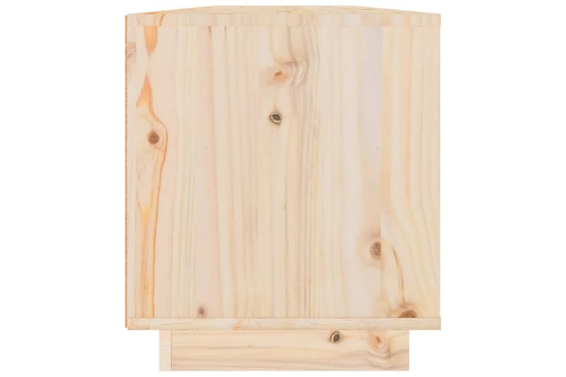 beBasic Tv-bänk 110x34x40 cm massiv furu - Möbler - Vardagsrum - Tv-möbler & mediamöbler - Tv-bänkar
