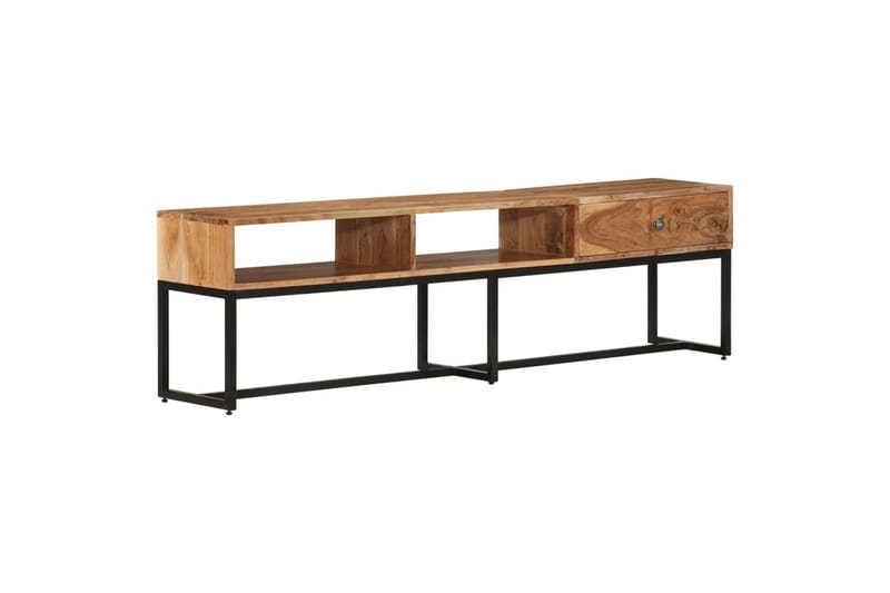 beBasic Tv-bänk 160x30x45 cm massivt akaciaträ - Möbler - Vardagsrum - Tv-möbler & mediamöbler - Tv-bänkar