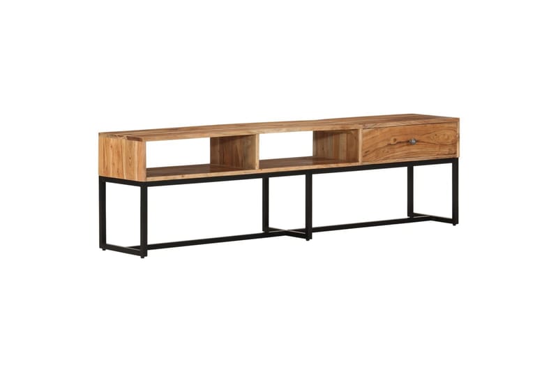 beBasic Tv-bänk 160x30x45 cm massivt akaciaträ - Möbler - Vardagsrum - Tv-möbler & mediamöbler - Tv-bänkar