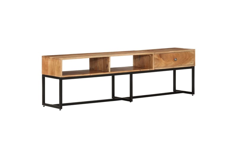 beBasic Tv-bänk 160x30x45 cm massivt akaciaträ - Möbler - Vardagsrum - Tv-möbler & mediamöbler - Tv-bänkar