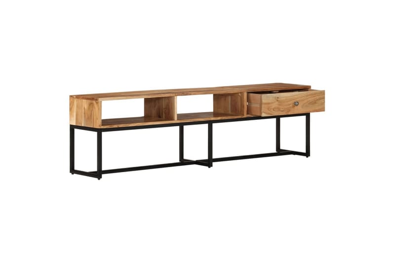 beBasic Tv-bänk 160x30x45 cm massivt akaciaträ - Möbler - Vardagsrum - Tv-möbler & mediamöbler - Tv-bänkar