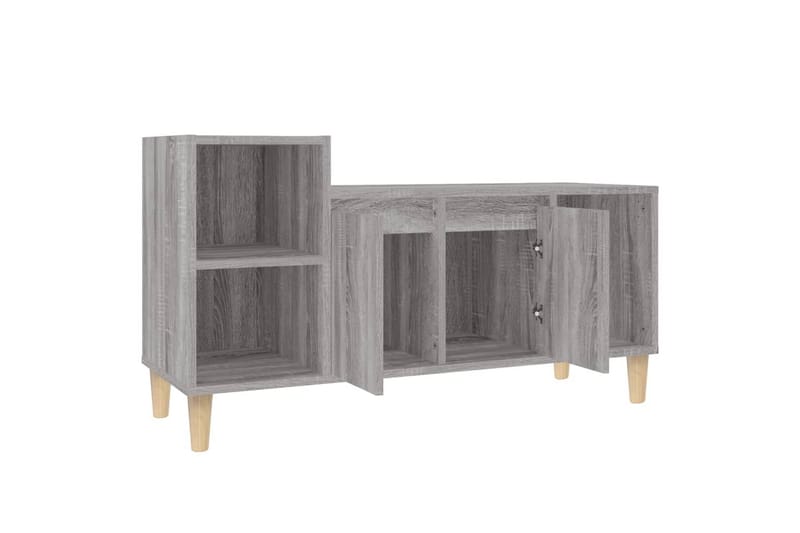 beBasic Tv-bänk grå sonoma 100x35x55 cm konstruerat trä - Möbler - Vardagsrum - Tv-möbler & mediamöbler - Tv-bänkar