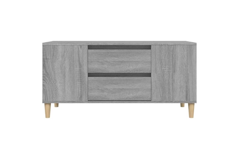 beBasic Tv-bänk grå sonoma 102x44,5x50 cm konstruerat trä - Möbler - Vardagsrum - Tv-möbler & mediamöbler - Tv-bänkar