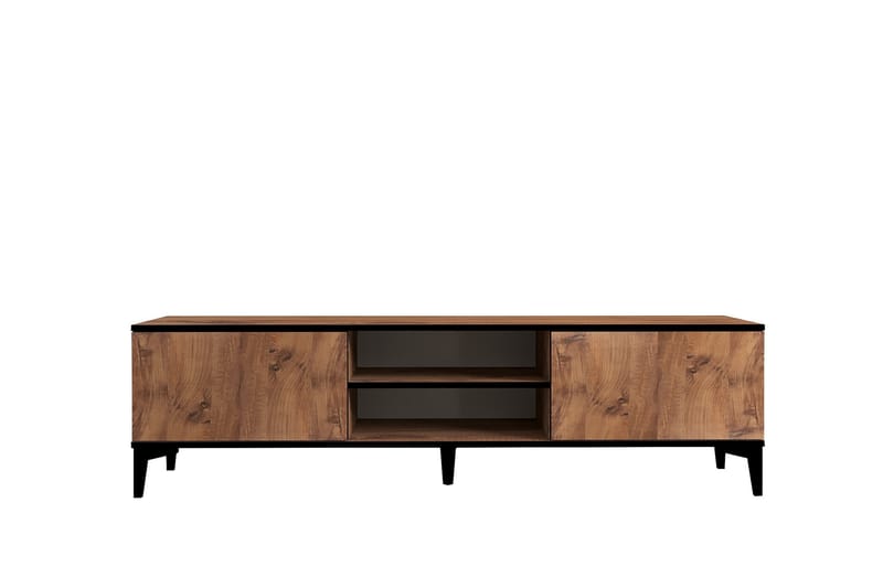 Begi Tv-bänk 180 cm Brun/Svart