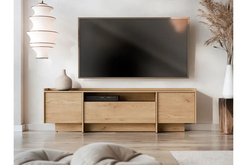 Bellia Tv-skåp 197x38 cm - Beige - Möbler - Vardagsrum - Tv-möbler & mediamöbler - Tv-bänkar
