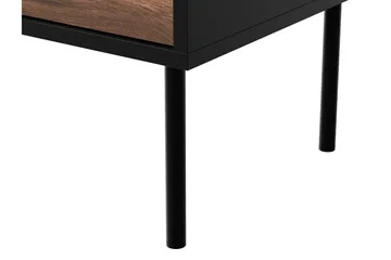 Belonger Tv-bänk 180 cm - Svart/Valnöt - Möbler - Vardagsrum - Tv-möbler & mediamöbler - Tv-bänkar