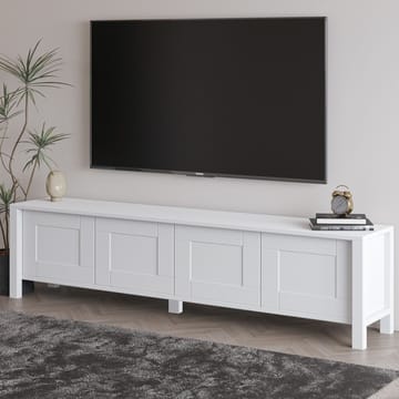 Belor TV-bänk 160x45x35 cm - Vit - Möbler - Vardagsrum - Tv-möbler & mediamöbler - Tv-bänkar