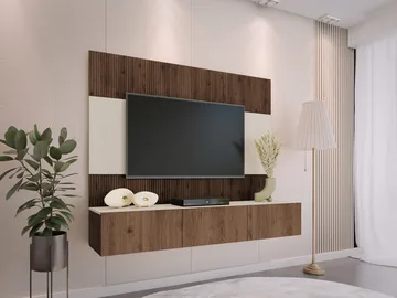 Bernice Tv-skåp 180 cm - brun - Möbler - Vardagsrum - Tv-möbler & mediamöbler - Tv-möbelset