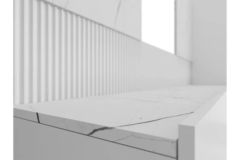 Bernice Tv-skåp 220x38 cm - Svart - Möbler - Vardagsrum - Tv-möbler & mediamöbler - Tv-möbelset