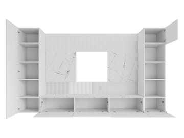 Bernice Tv-skåp 260 cm - brun - Möbler - Vardagsrum - Tv-möbler & mediamöbler - Tv-möbelset