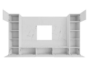 Bernice Tv-skåp 260 cm - brun - Möbler - Vardagsrum - Tv-möbler & mediamöbler - Tv-möbelset