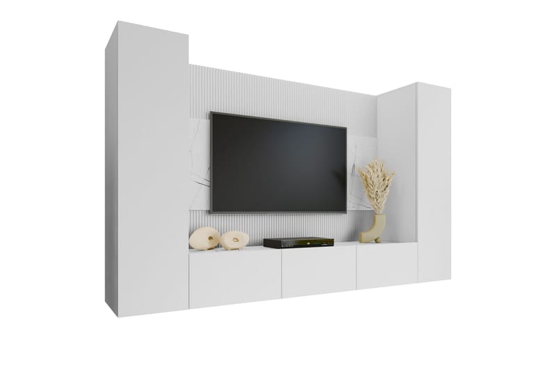Bernice Tv-skåp 260x38 cm - Vit - Möbler - Vardagsrum - Tv-möbler & mediamöbler - Tv-skåp