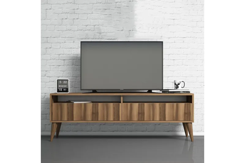 Bexheti Tv-bänk 150 cm - Valnöt - Möbler - Vardagsrum - Tv-möbler & mediamöbler - Tv-bänkar