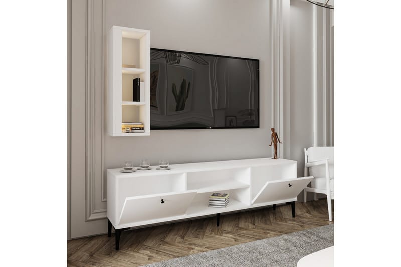 Bien Tv-bänk 150 cm - Vit - Möbler - Vardagsrum - Tv-möbler & mediamöbler - Tv-bänkar