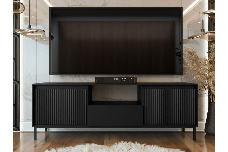 Bjurholm Tv-b�änk 174 cm Svart - Möbler - Vardagsrum - Tv-möbler & mediamöbler - Tv-bänkar
