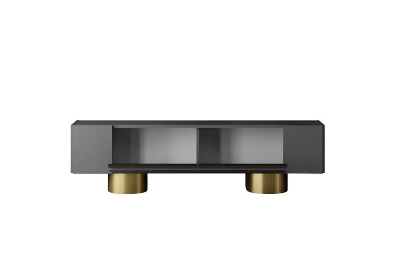 Bohem Tv-bänk 180 cm - Guld/Antracit - Möbler - Vardagsrum - Tv-möbler & mediamöbler - Tv-bänkar