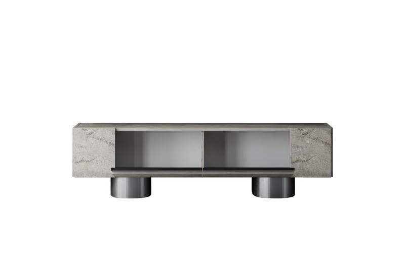 Bohem Tv-bänk 180 cm - Natur/Silver - Möbler - Vardagsrum - Tv-möbler & mediamöbler - Tv-bänkar