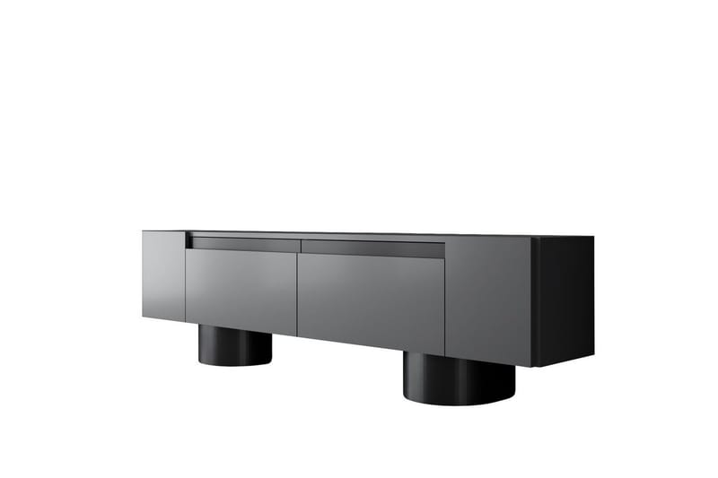 Bohem Tv-bänk 180 cm - Svart/Antracit - Möbler - Vardagsrum - Tv-möbler & mediamöbler - Tv-bänkar