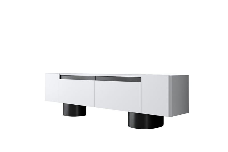 Bohem Tv-bänk 180 cm - Svart/Vit - Möbler - Vardagsrum - Tv-möbler & mediamöbler - Tv-bänkar