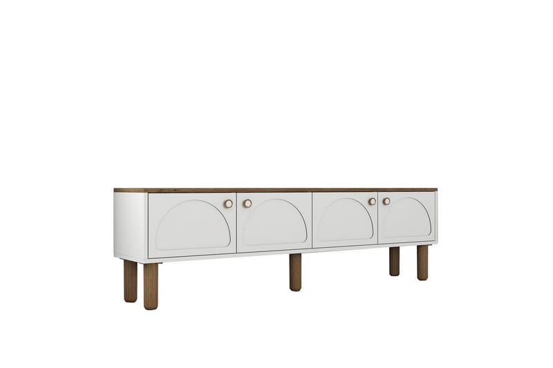 Bohem Tv-bänk 180 cm - Vit - Möbler - Vardagsrum - Tv-möbler & mediamöbler - Tv-bänkar
