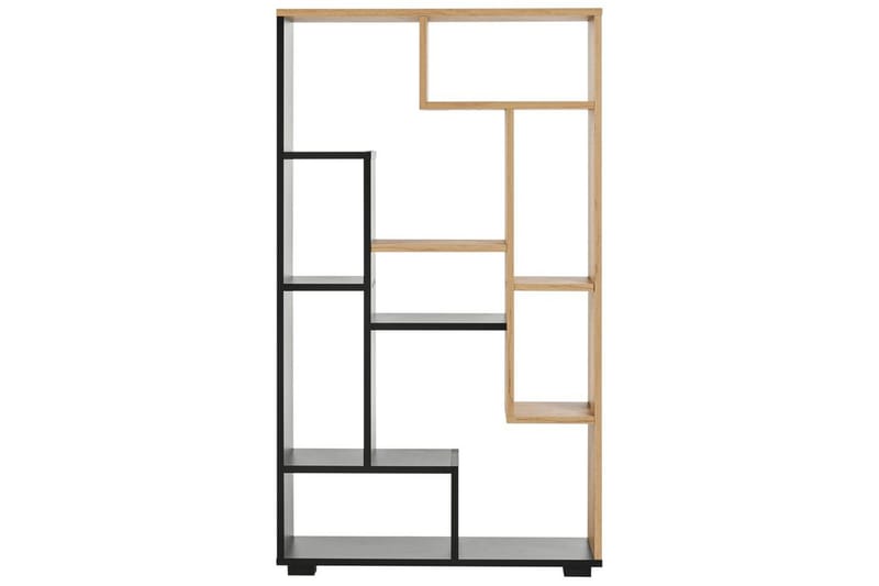 Bokhylla Alma Ljus trä, svart - Ljus trä, svart - Förvaring - Hyllor - Bokhylla