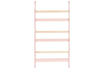 Bokhylla Rigolet Rosa, ljust trä - Rosa, ljust trä - Förvaring - Hyllor - Bokhylla