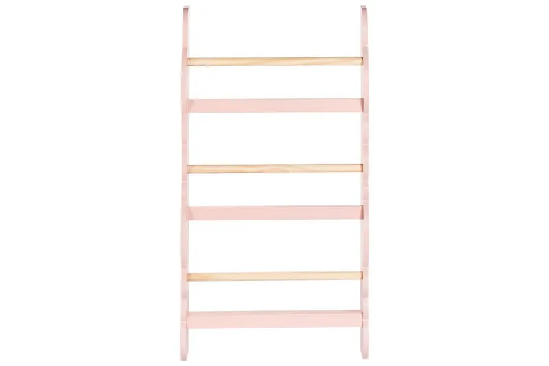 Bokhylla Rigolet Rosa, ljust trä - Rosa, ljust trä - Förvaring - Hyllor - Bokhylla