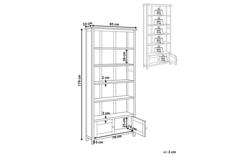 Bokhylla Salton - Förvaring - Hyllor - Bokhylla