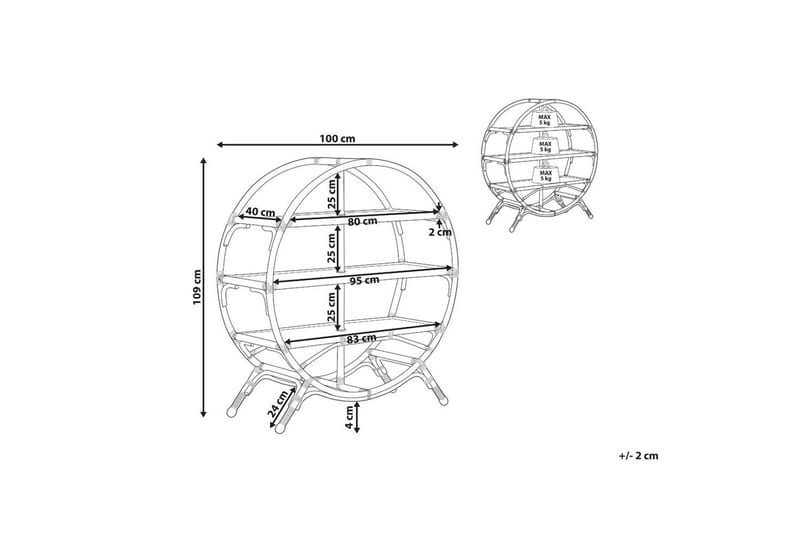 Bokhylla Tuvalu Ii - Förvaring - Hyllor - Bokhylla