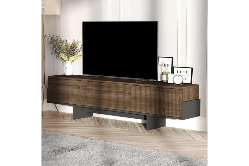 Brin Tv-bänk 180 cm - Brun/Svart - Möbler - Vardagsrum - Tv-möbler & mediamöbler - Tv-bänkar
