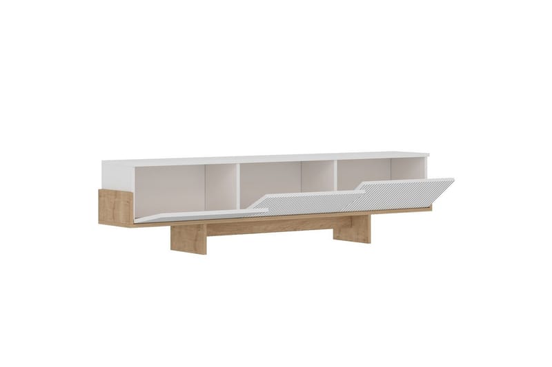 Brin Tv-bänk 180 cm - Natur/Vit - Möbler - Vardagsrum - Tv-möbler & mediamöbler - Tv-bänkar