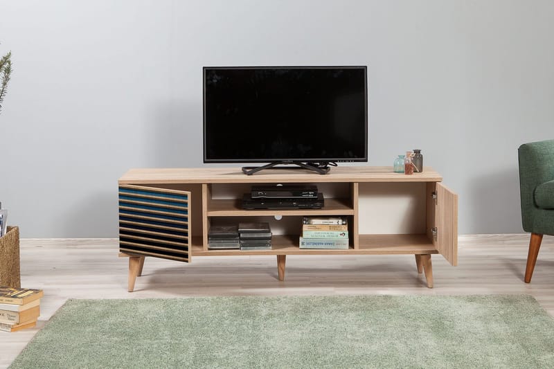 Brokind TV-Bänk 140 cm - Brun - Möbler - Vardagsrum - Tv-möbler & mediamöbler - Tv-bänkar