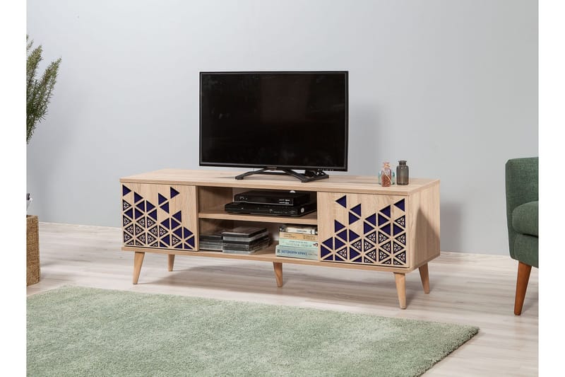 Brokind TV-Bänk 140 cm - Brun - Möbler - Vardagsrum - Tv-möbler & mediamöbler - Tv-bänkar