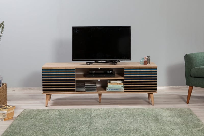 Brokind TV-Bänk 140 cm - Brun - Möbler - Vardagsrum - Tv-möbler & mediamöbler - Tv-bänkar