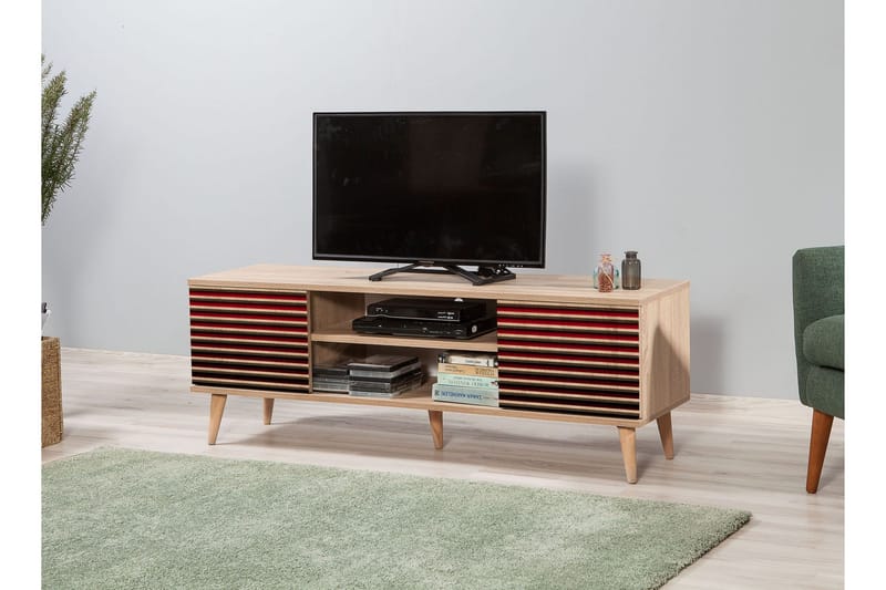 Brokind TV-Bänk 140 cm - Brun - Möbler - Vardagsrum - Tv-möbler & mediamöbler - Tv-bänkar