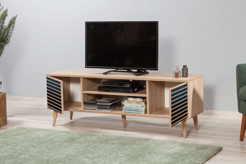Brokind TV-Bänk 140 cm - Brun - Möbler - Vardagsrum - Tv-möbler & mediamöbler - Tv-bänkar